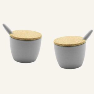 Bamboo Fibre condiment bowl Set of 2