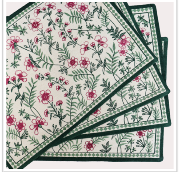 Must include these printed table mats from The Gallery store