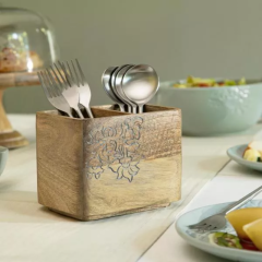 Why Does the Upper Crust Wooden Cutlery Holder Matter for Your Kitchen?