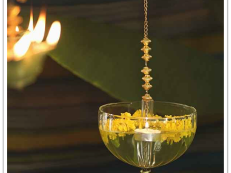 Decorate your house with mandir-hanging diyas from the KCC Gallery Store