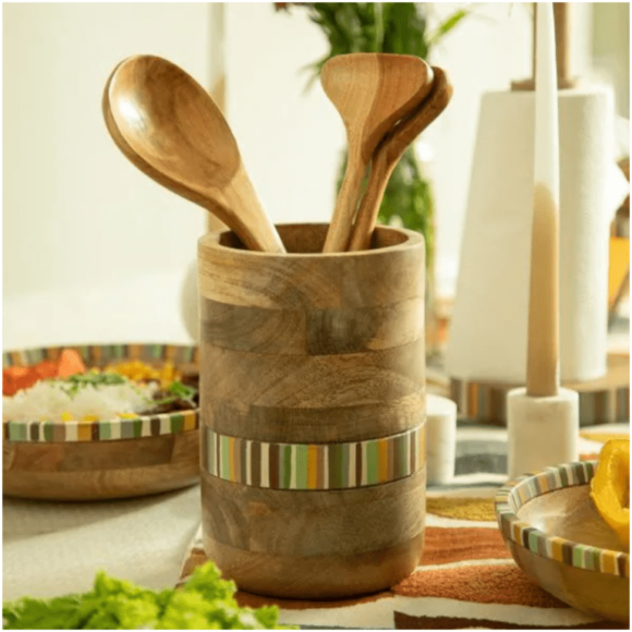 Organize your kitchen in style with the Sombra Utensil Holder