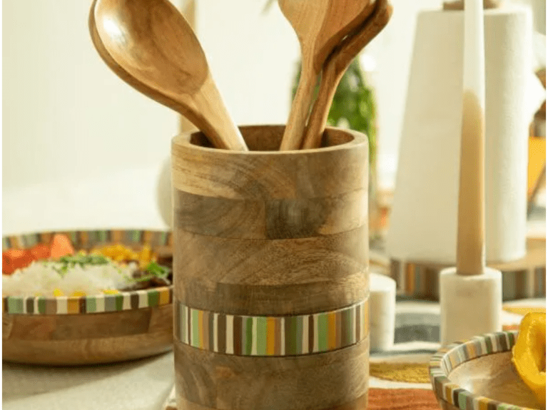 Organize your kitchen in style with the Sombra Utensil Holder